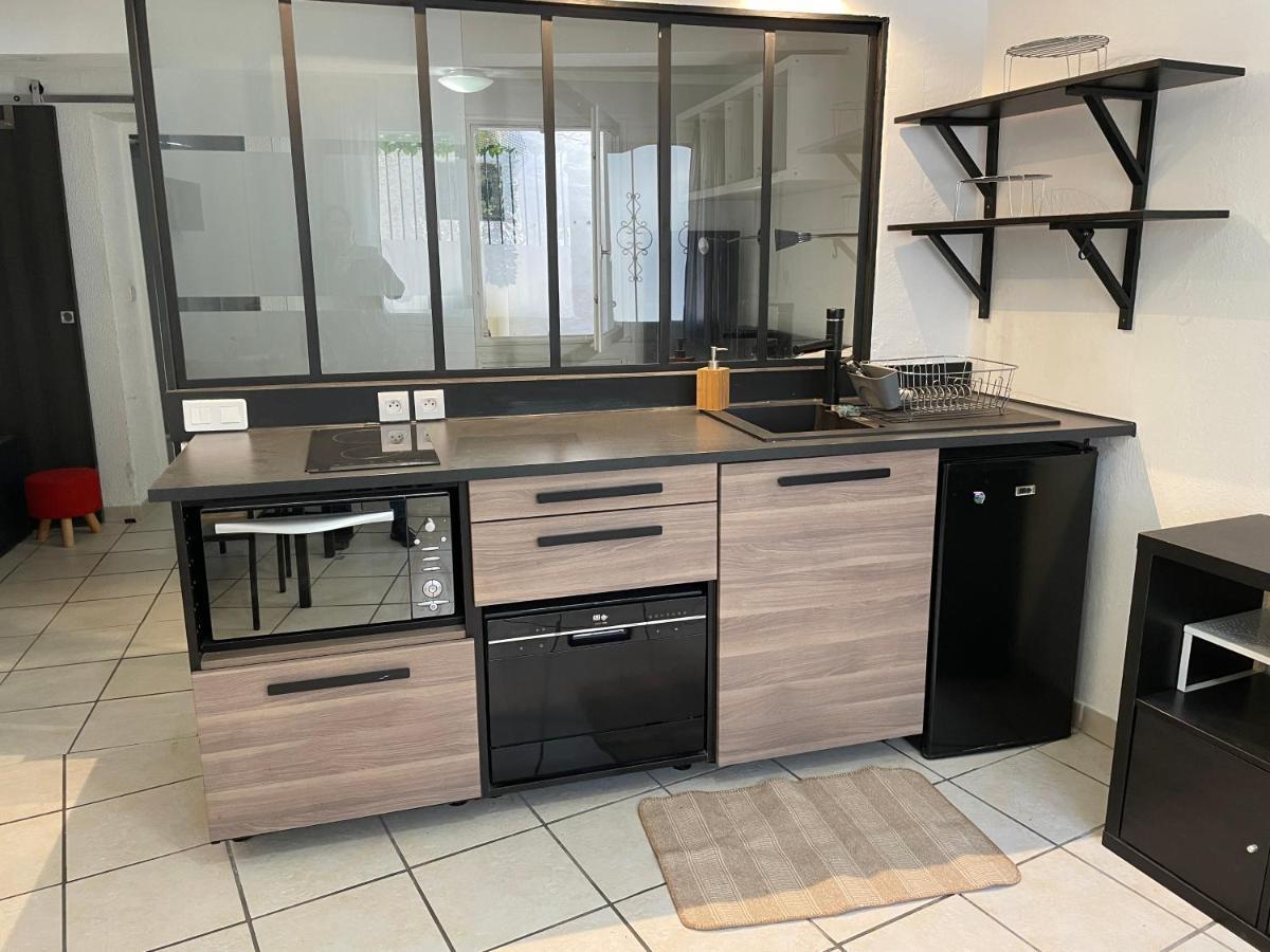 Studio Climatise Proche De Montpellier Et Des Plages Villeneuve-lès-Maguelonne Exteriör bild